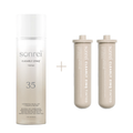 Clearly Zinq Tinted Hydrating Facial SPF 35 + Kinetin-Growth Factor Sunscreen Mineral Gel/Primer 3-Pack