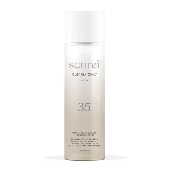 Tinted SPF 35 Face Sunscreen + Growth Factor | Award-Winning