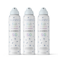 Kids Clear Organic SPF 50 Clear Sunscreen Mist 3-Pack Bundle