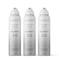 Clearly Zinq Organic SPF 30 Mineral Body Mist Sunscreen 3-Pack Bundle
